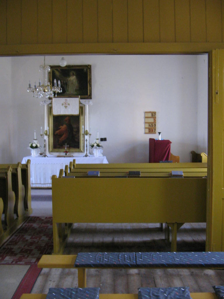Bakonybánk, templombelső